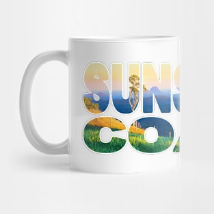 SUNSHINE COAST - Glasshouse Mountains Sunset One Tree Mug